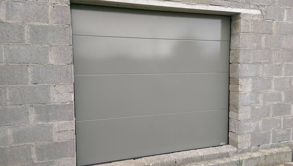 Modern Kingspan Garage Door Panels for Small Space